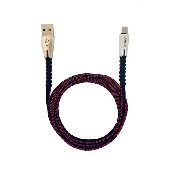 کابل تبدیل USB به microUSB ام دی مدل M-22 طول 1.2 متر