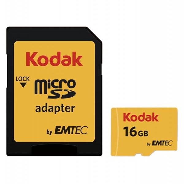 کارت حافظه microSDHC کداک کلاس 10 استاندارد UHS-I U1 ظرفیت 16 گیگابایت